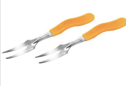 Ritu Fruit Fork - Economy, Stainless Steel, Easy To Use, 10 pcs - Image 3